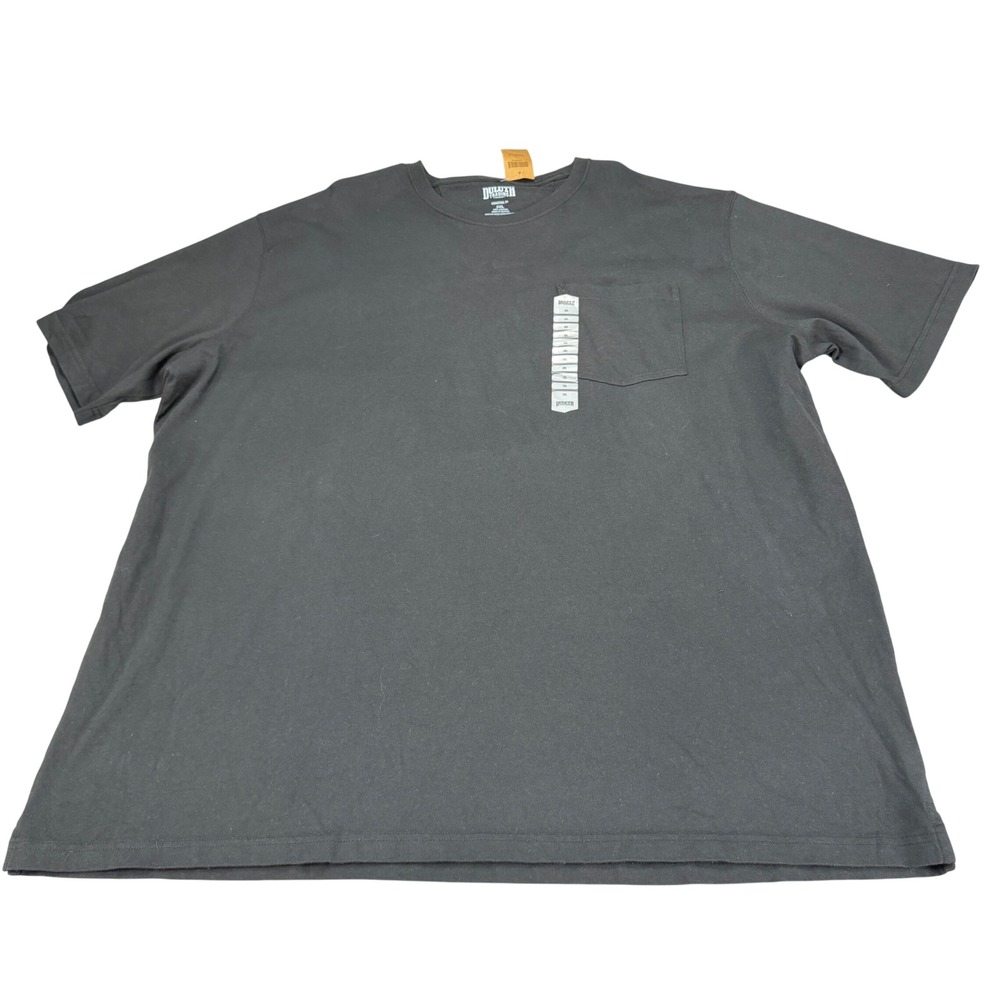 Duluth Trading Co Mens Longtail T Short Sleeve Pocket T-Shirt Black 3XLβ